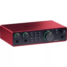 Focusrite Scarlett 2i2 4ta Gen Interfaz De Audio Usb-c