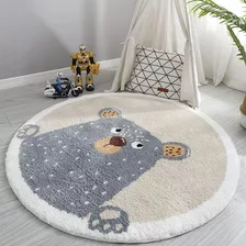 Alfombra Infantil Oso / Dinosaurio Cuarto Bebés /niños 100cm