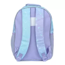 Mochila Infantil Frozen Con Lonchera Fzn-74558 Color Celeste