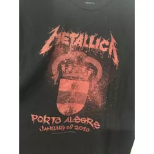 Metallica Oficial Tour Merchandising 2010 Porto Alegre