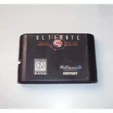 Ultimate Mortal Kombat 3 Para Mega Drive Funcionando Usado