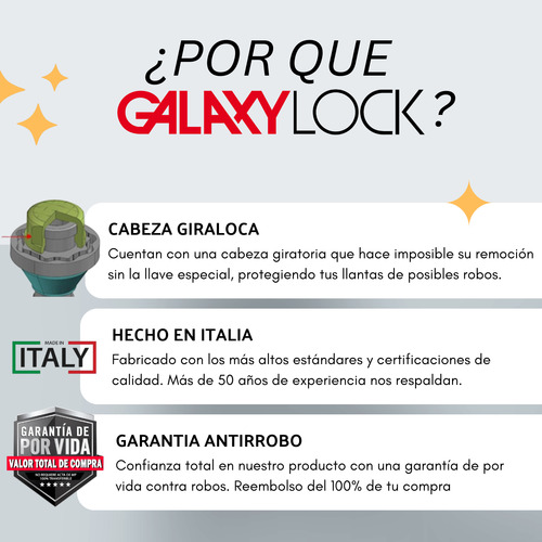 Galaxylock - Birlos Seguridad Infiniti Q50   Todos Los Model Foto 7