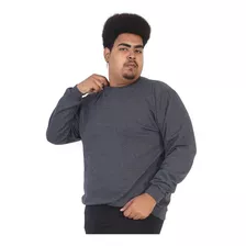 Moletom Plus Size Blusa De Frio Masculina Blusão Techmalhas