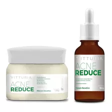 Kit Máscara Secativa E Sérum Anti Acne Tratamento Profundo