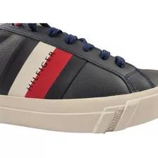 Sapatênis Tommy Hilfiger Branco Couro - Original - 5326