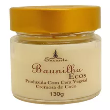 Vela Vegetal Aromática Baunilha 130g