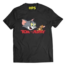 Playera Logo Tom Y Jerry