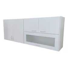 Alacena 160 X 60 X 30 Melamina Blanca - Cocina