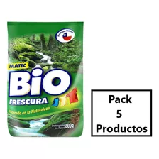 Detergente En Polvo Bio Frescura Bosque Nativo 800 Gramos