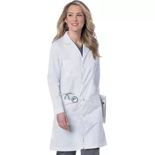 Jaleco Branco Feminino Acinturado Enfermagem Veterinária E +