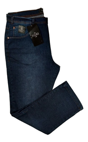 Calça Jeans Masculina Plus Tradicional 52 A 60 Envio Full