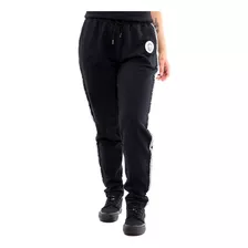 Pantalon De Buzo De Mujer Spitfire Negro Franjas Blancas