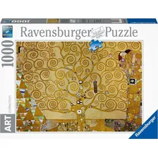 Puzzle 1000pz El Arbol De La Vida Klimt- Ravensburger 168484