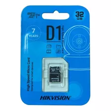 Memoria Micro Sd 32gb Hikvision D1 Micro Sdxc Alta Velocidad