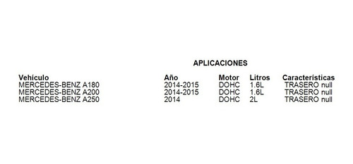 Tornillo Estabilizador Trasero Mercedes-benz A200 2014 1.6l Foto 5