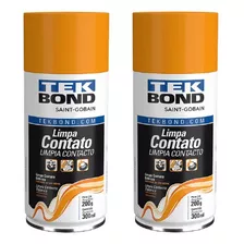 02 Limpa Contato Elétrico Eletrônico 300 Ml Lurificante