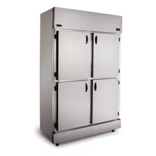 Geladeira/ Refrigerador Comercial Aço Inox 4 Portas Cegas 