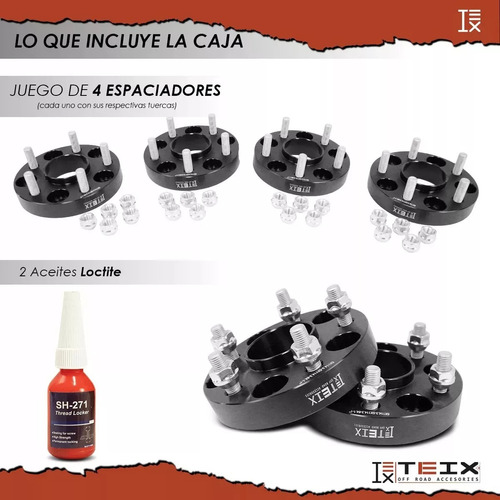 4 Esparcidores Separador Rin 5x114 64.1cb Honda Civic Acura Foto 2