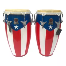 Set De Congas Tonson Puerto Rico 11,5 Y 12,5 Pulgadas Profes