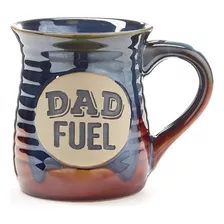 Taza De Gres Esmaltado Con Combustible Para Papá