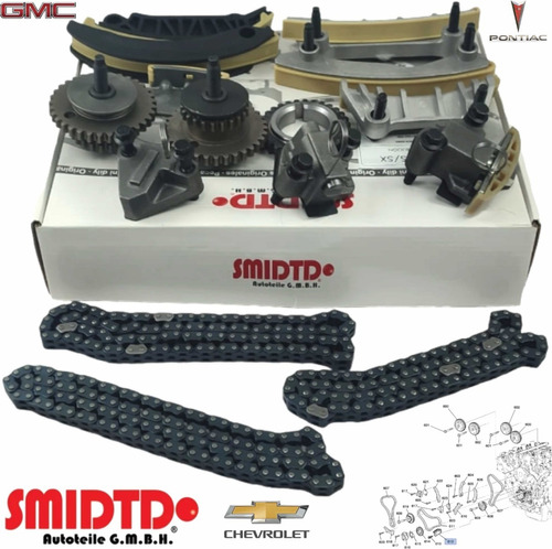 Kit De Distribucion Suzuki Xl-7 3.6l 07-09 Foto 6