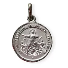 Medalla Plata 925 San Sebastián De Aparición #1175 