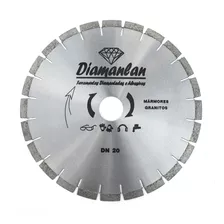 Disco Corte Diamantado Serra Ø350 Mármore Granito