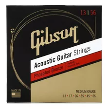 Encordado Guitarra Acústica Gibson Pb13 013-056 - Oddity