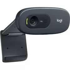 Webcam Logitech C270i 720p Hd Usb Com Microfone Integrado