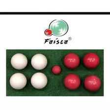 Jogo de Bocha Bola de Massa Faísca Tradicional C/8 Bolas + Balin