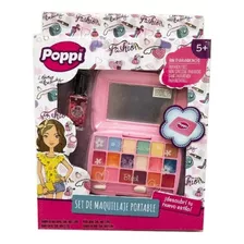 Set Portable De Maquillaje Espejo Esmalte De Uñas Niñas