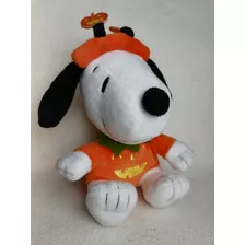 Peluche Original Snoopy Calabaza Hallmark Peanuts 20 Cm. 