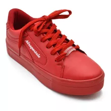 Tenis Aeropostale Original Rojo Mujer Dama Urbano Sneaker