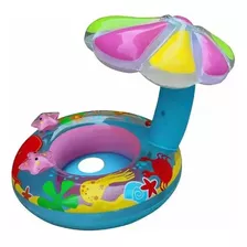 Flotador Inflable Para Niños Sombrilla Piscina Bebes