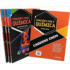 Livro Conexões Com A Química - Parte 1 E 2, Caderno Vestibular/caderno Enem - Marcelo Dias Pulido [2016]