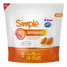 Simple Defensas Sistema Inmune Doy Pack 28 Pastillas De Goma