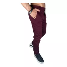 Calça De Sarja Masculina Embutida Social Sport Fino Homem