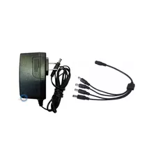 Fuente De Poder 12v 2a Camaras Cctv Pulpo 4 Salidas Plug