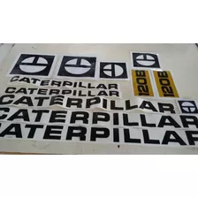 Kit Faixa Adesivos Motoniveladora Caterpillar 120b (antigo)