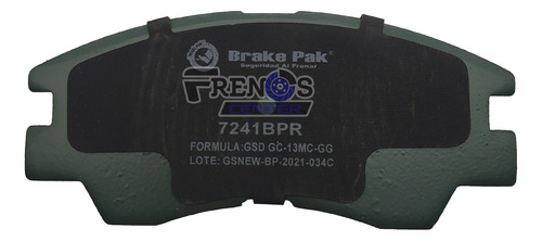 Pastilla Freno Del Brake Pak Para Dodge Raider Foto 3