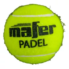 Pelota De Padel Mafer X 1 Tenis Rehabilitación Kinesiología 