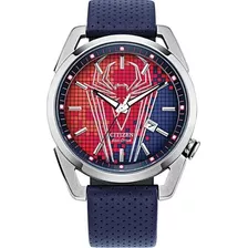 Reloj Citizen 61438 Aw1680-03w Eco Drive Spider Man Correa