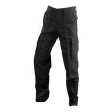 Pantalon Tactico De Combate Ripstop Antidesgarro Negro