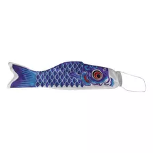 10 Viento Koi Nobori 70cm Azul