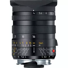 Leica Tri-elmar-m 16-18-21mm F/4 Asph. Lente Con Universal W