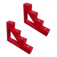 Isolador Escada Ct4-40 Paralelo Sibratec Vermelho 1par/2peça