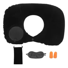 Almohada Portátil Inflable Para El Cuello Para Viajes+regalo