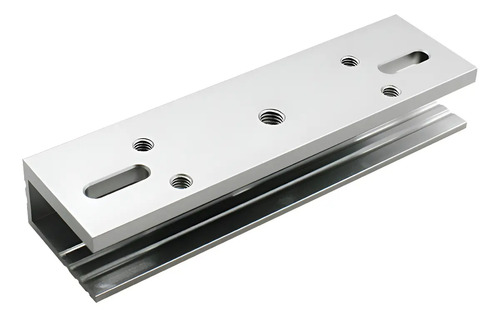 Soporte U Prosoft 180u Cerradura Electromagnética Aluminio Blindex 300lbs