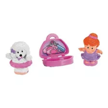 Figuras Chica Mascota Y Maleta Little People Fisher-price