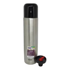 Termo Bala Mor Acero Inoxidable Doble Capa 1 L Pico Cebador